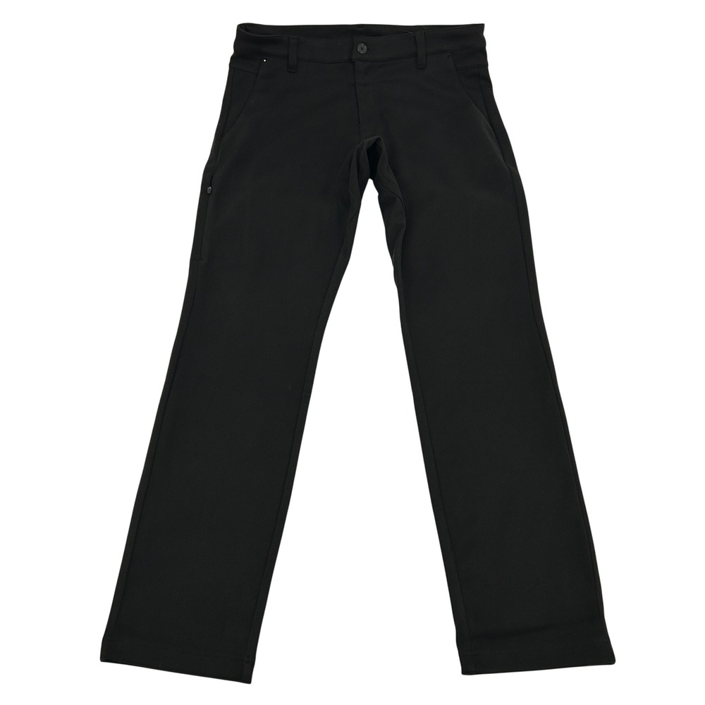 BYLT Coastal Pant Mens 32 Black Premium Basics Performance Stretch Chino NWT